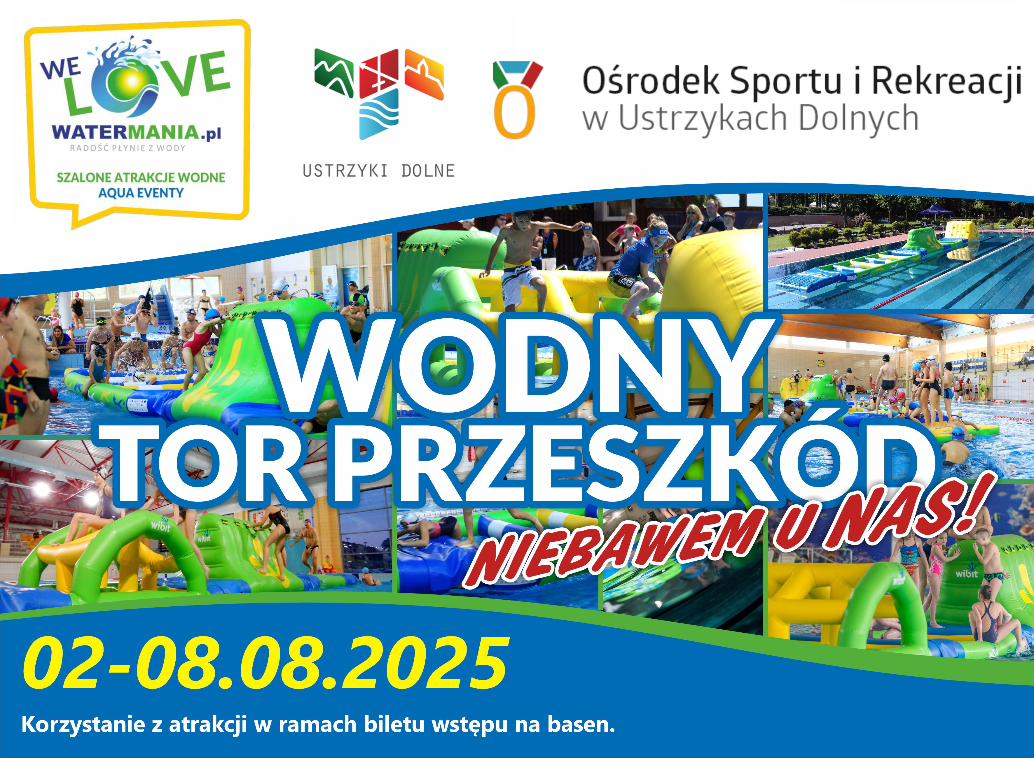 dzieci bawiące się na torze przeszkód